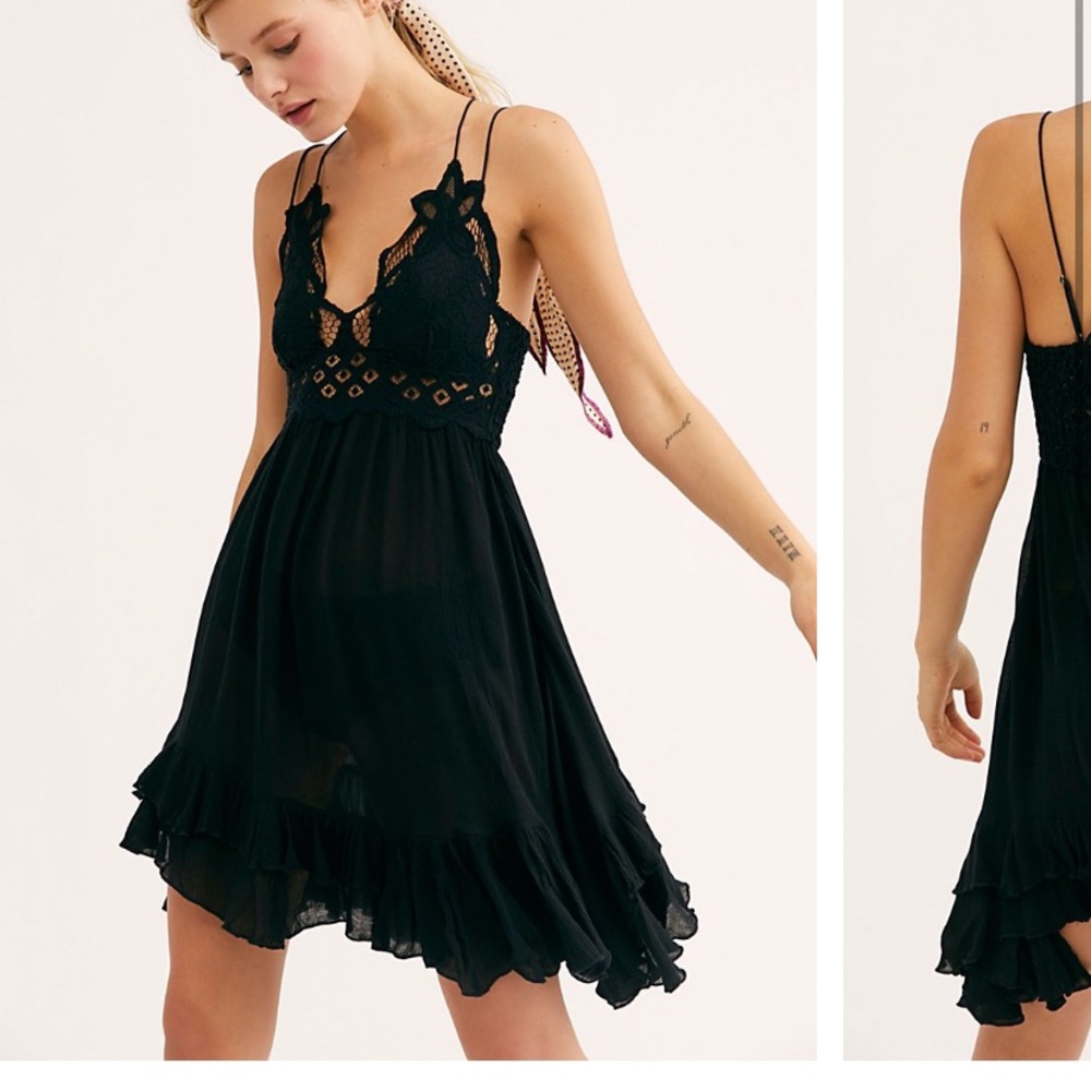 Free people one adella slip